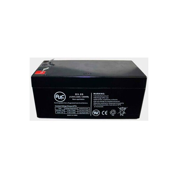 Battery Clerk AJC Crown 12CE3 Sealed Lead Acid - AGM - VRLA Battery 12CE3-Crown-12V-3.5Ah-SLA - main